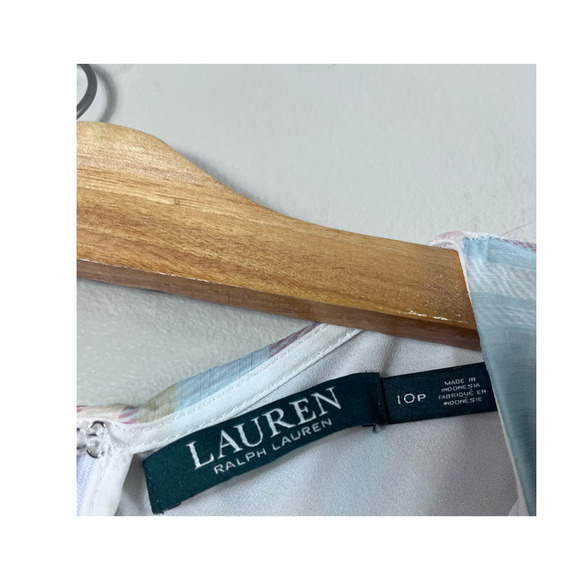 Pink and Blue Plaid Lauren Ralph Lauren Dress 10P - Picture 2 of 6